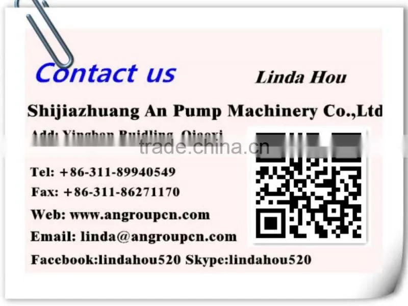 stainless steel impeller end suction horizontal pump