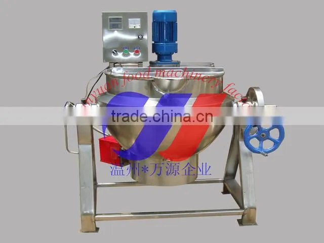 400L gas heating jacketed cooking pan