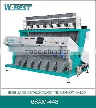 pp pet pvc abs plastic color sorting equipment in hefei/food processing machine