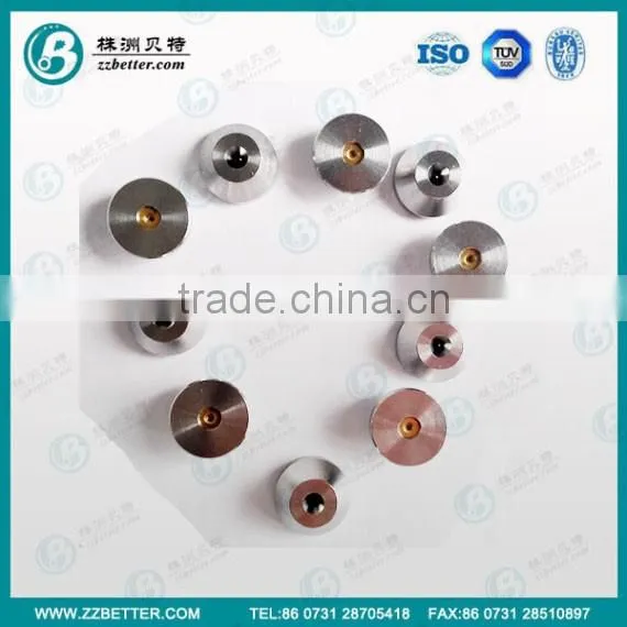 Waterjet orifice of tungsten carbide ruby orifice