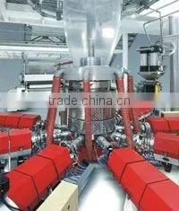 Seven layer co-extrusion high obstructing film blowing machine lines