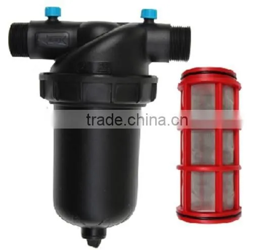 hot selling Irrigation system agriculture machinery 1.25" male T-type screen water filter