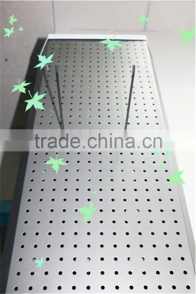 Floor Standing Removable Metal Peg Board