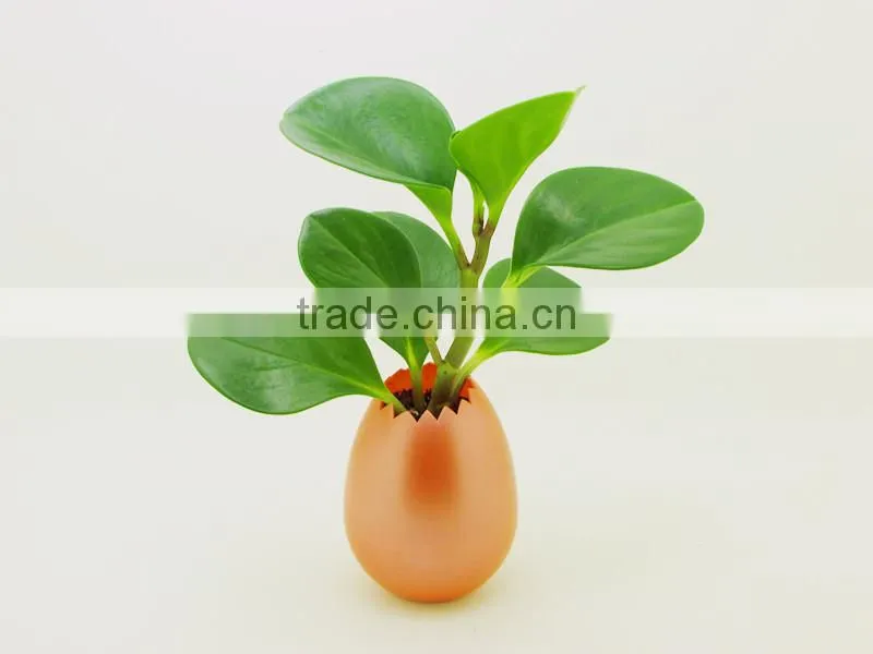 No drainage eco-friendly oil coating 9 color flower pots wholesale
