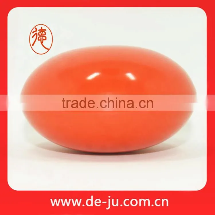Tin sheet orange coat custom printed round gift boxes