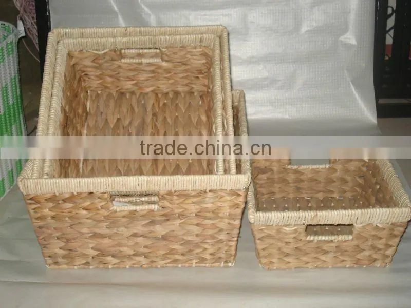 beautiful corn husk,rattan storage basket