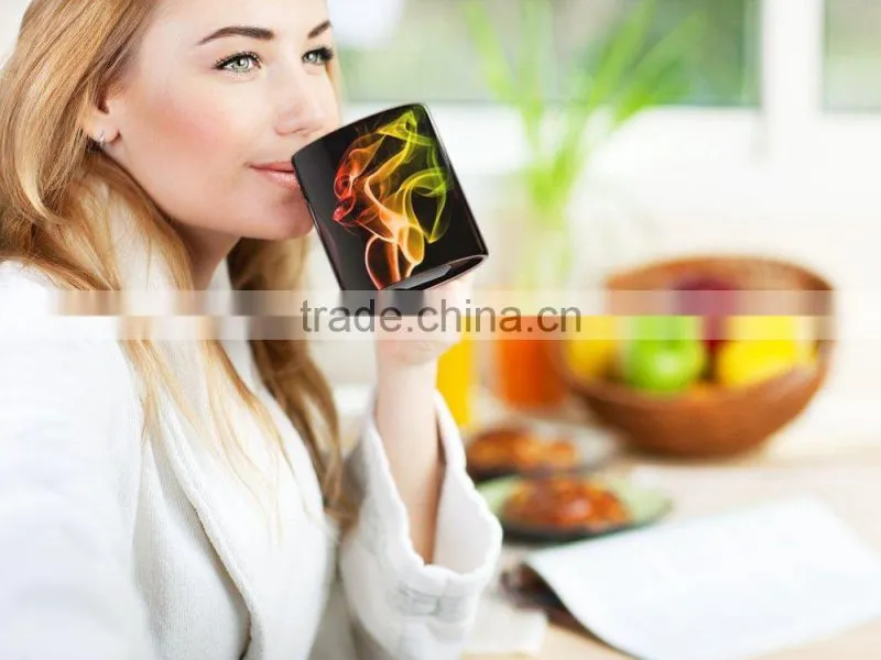 Magic Mugs | Amazing New Heat Sensitive Color Changing Coffee Mug , Good Unique Gift Idea