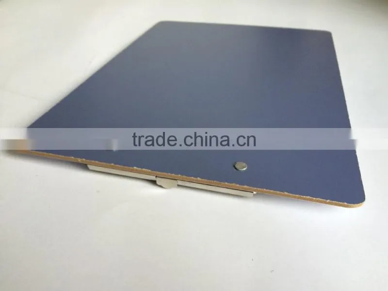 MDF white office and school clip board,paper clipboard