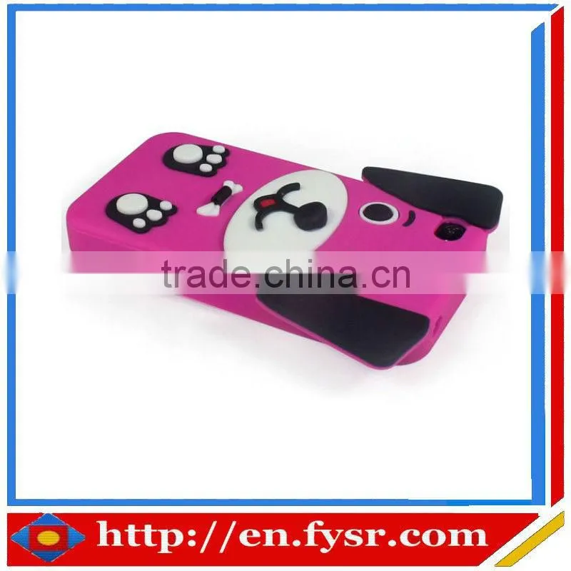 animal shape silicone cases for iphone/silicone phone case