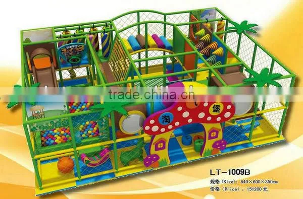 Professional Soft Indoor Equipment Play Ground For Sale LT-1010A