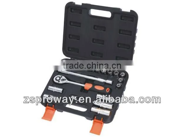 20 pcs 1/2" car repair use socket set, hex wrenches, bit sockets