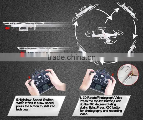 Syma X5C 2.4G Lily Camera Drone 4k with 2 millions pixels