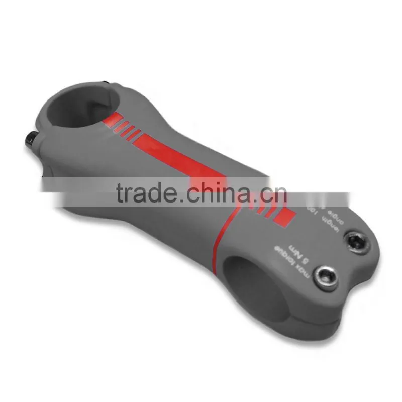 6 and 17 degree colorful super light full carbon fiber T700C bicycle 3k UD stem