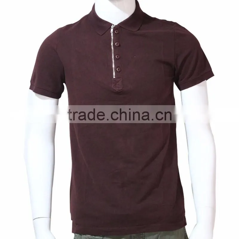 Wholesale fashion button polo shirt