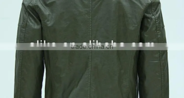 2014 new made in china leather jacket