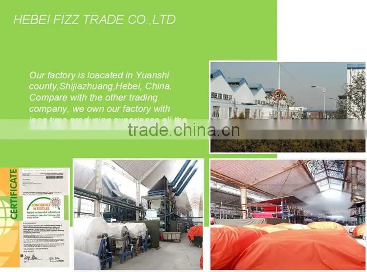 100% cotton Flame Retardant Fabric FR fabric China supplier