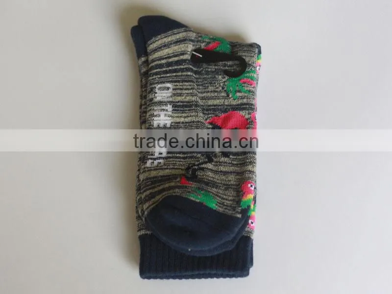 Design own socks print men sport socks designer