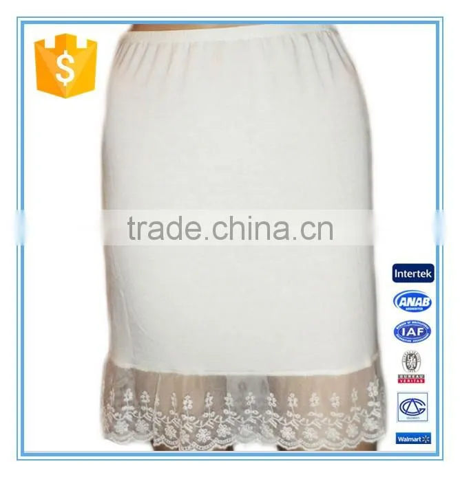 Ladies Fashion Lace Cotton Spandex Camisole For Underwear