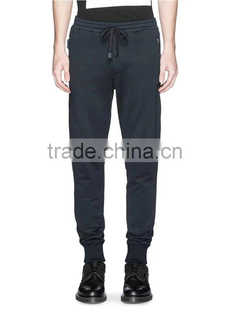 Cotton trousers new design pencil fit trousers baggy trousers
