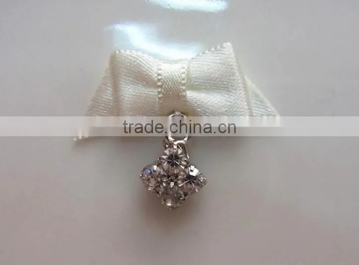 Hot sale shoes buckle with crystal inlayed,garment accessory charms for bra jewelry