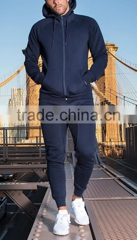 wholesale design your own tracksuit black color men suit slim fit with factory price