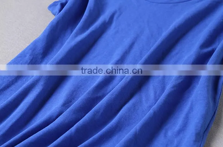 custom Short Sleeves women 100% Cotton Material Custom blank T Shirt