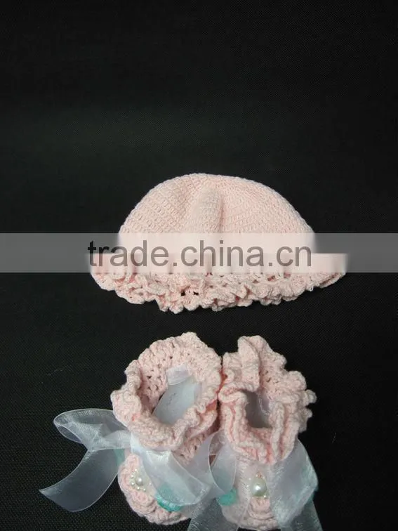 Crochet Cotton NB Shoes