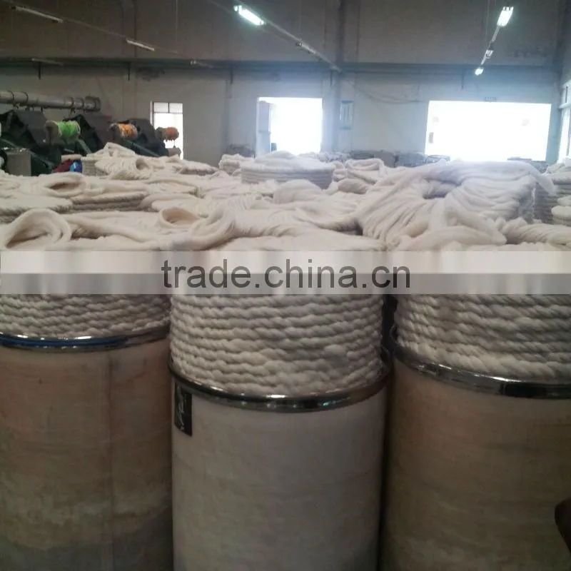 Linen Yarn, Flax Yarn semi-bleached, raw, long fiber, short fiber