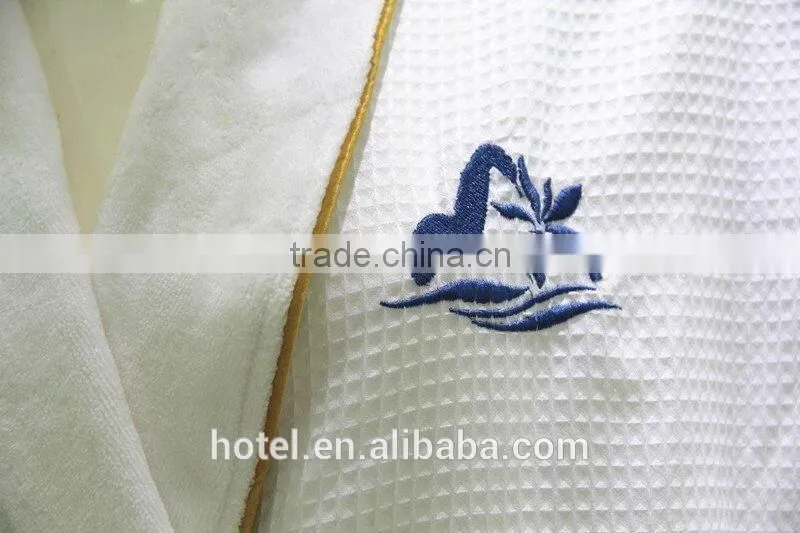 waffle double layer bathrobe with high quality at great price