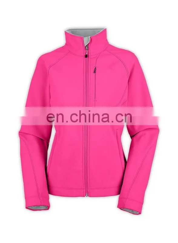 High quality women's sport softshell jacket windproof jacket