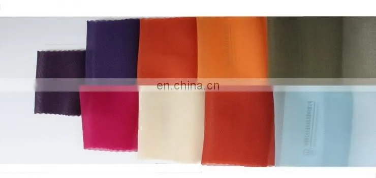 100% cotton woven interlining for clothing accessories