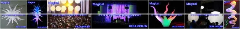 fantastic flowers decoration/ inflatable beautiful lighting flowers for sale