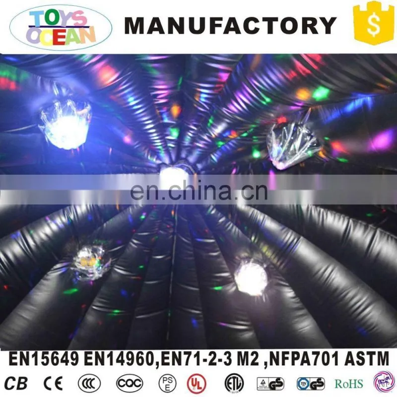 Hot sale inflatable disco dome tent , Funky Disco Dome House,inflatable air dome tent for events