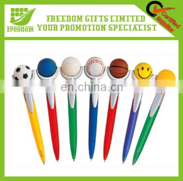 Customized Logo Print Promotional Soccer Ball Pen