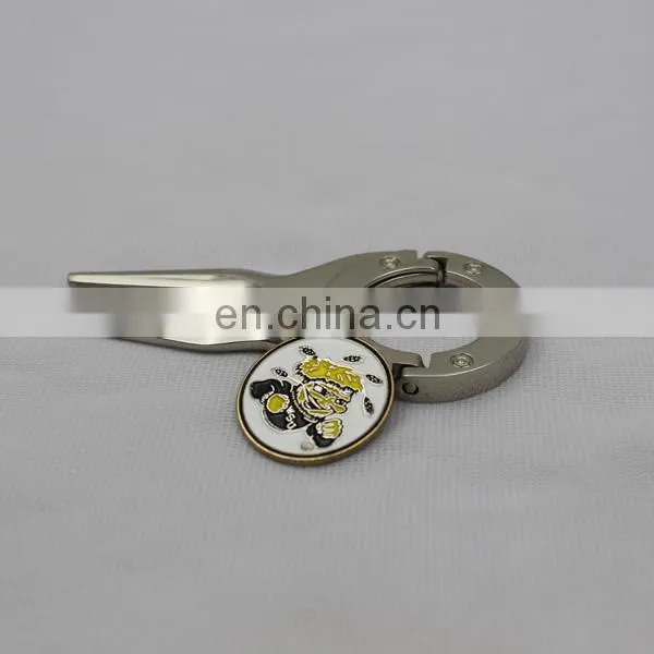 custom brass golf design divot tool