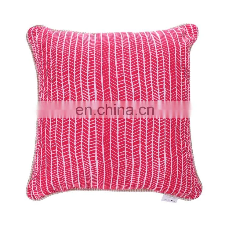 Decorative Throw Pillow Covers Square Couch Personalized Shell Printed Pillow Outdoor Furniture Cushions