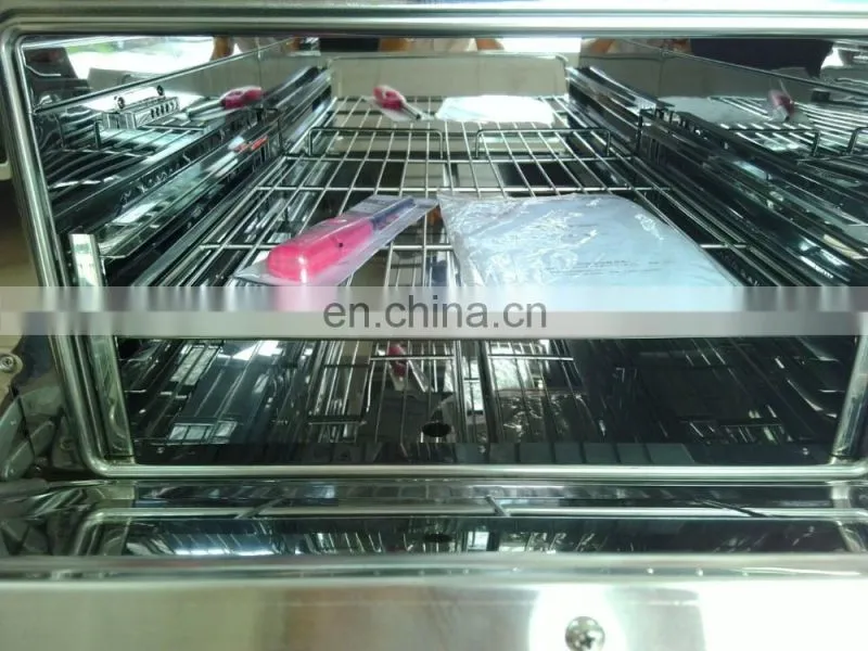 Electric 4-Burner Gas Cooking Range Oven