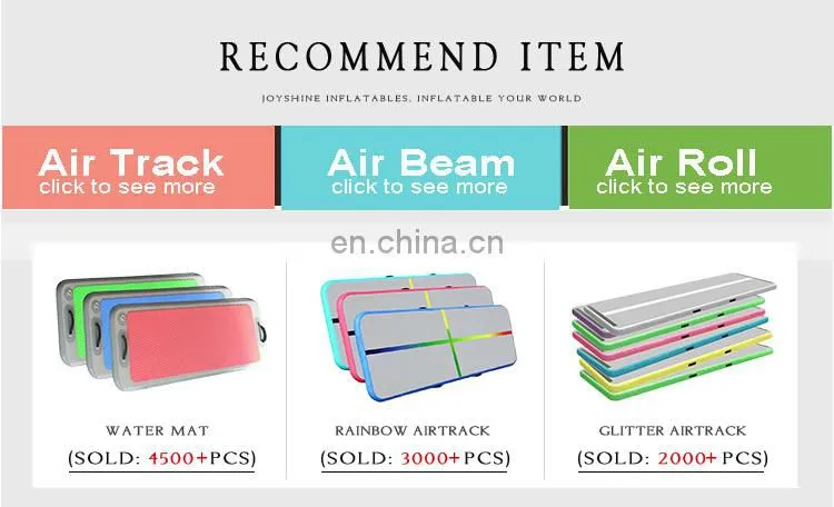 Factory Prices DWF Inflatable Gym Fitness Equipment Air Barrel Block Board Home Used Gymnastics Air Track Mats For Sale