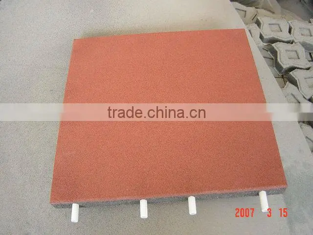 waterproof and anti-slip outdoor rubber mat for children
