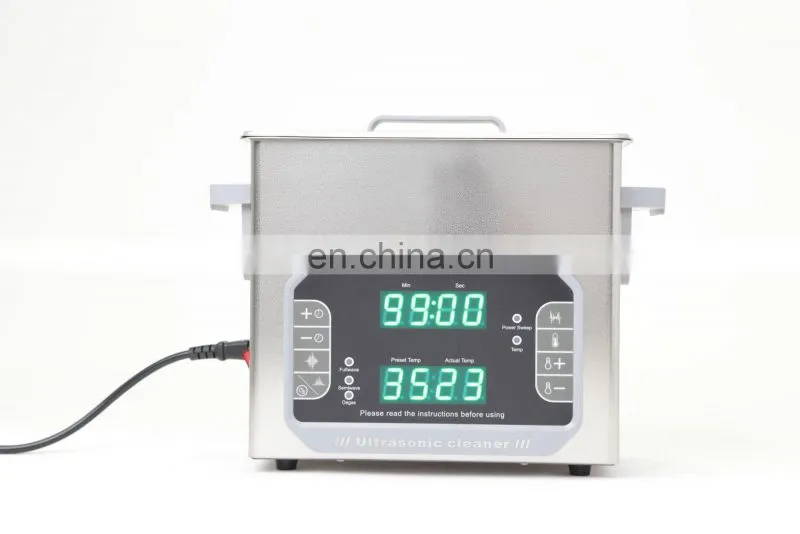 15L Power Sweep Ultrasonic Cleaner dual frequency for bicycle chain clean