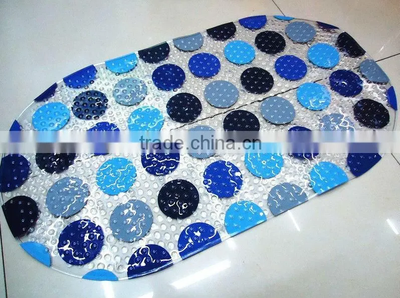 Plastic transparent floor mat pvc rug mat