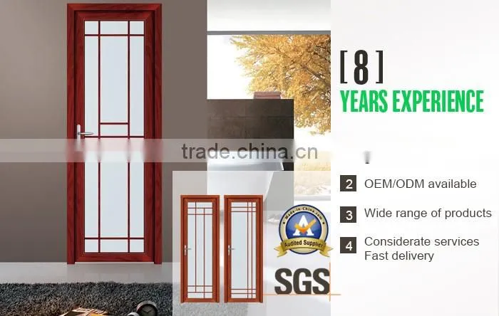 Original Brand Foshan Customize Aluminium Glass Windows With Louvers