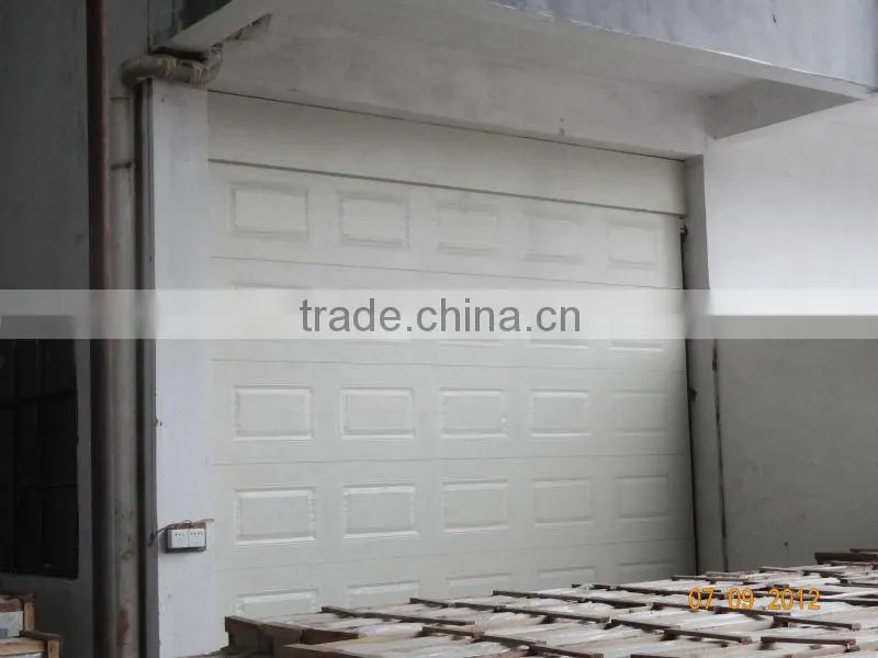 galvanized garage door foshan factory price