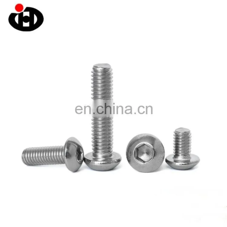 High Quality Stainless Steel Hexagon Round Head Screw Parts ISO7380