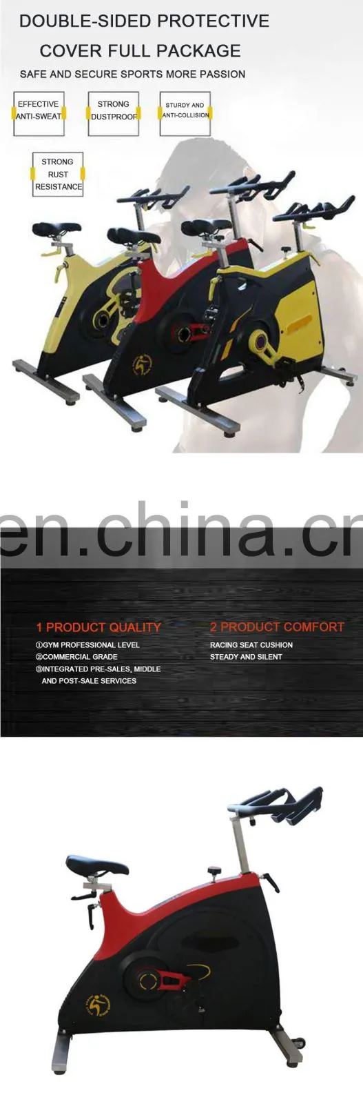 Cardio Equipment Exercise Magnetic Resistance Spinning Bike