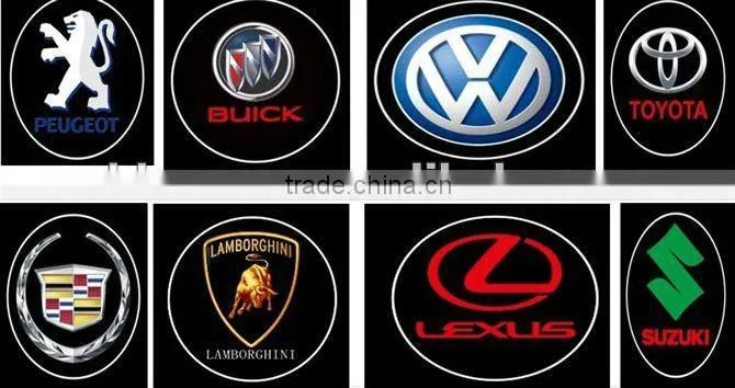 SMA car led laser logo door lights