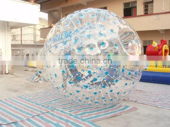 1.0mm TPU/PVC high quality inflatable body zorb ball for sale