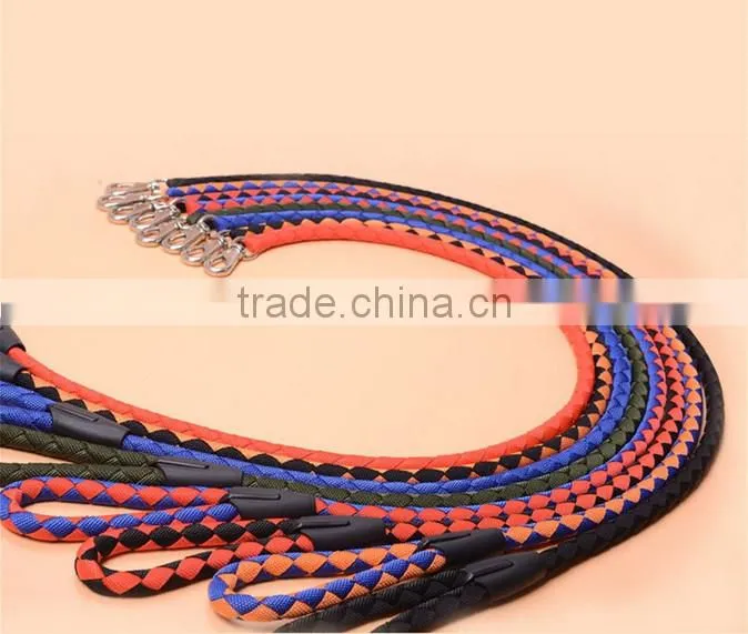 hot sale 2016 pet dog collars &leashes and harrness three pieces together