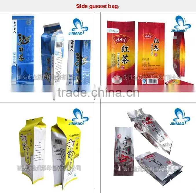 Colorful printing plastic food packaging for nuts