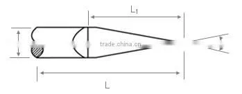 Small size carbide blank plate for cutting tools stone engraving